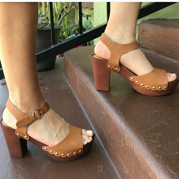 chunky summer heels